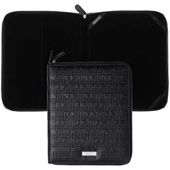Nina Ricci Leather Pouch for iPad, Black