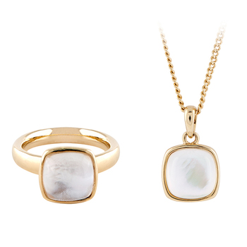 Buckley London THE SELENE Pendant and Ring Set