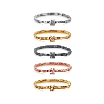 Buckley London SPARKLE Mesh Bracelet Pack of 5