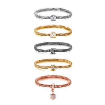 Buckley London SPARKLE Mesh Bracelet Pack of 5