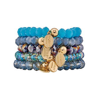 Buckley London CAROUSEL Sparkle Bead Bracelet