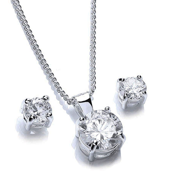 Buckley London ALEXANDRA Pendant and Earring Set