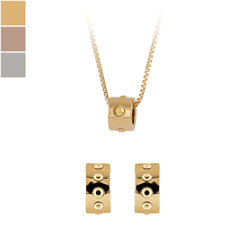 Buckley LONDON ROCKS Hoop Pendant and Earring Set