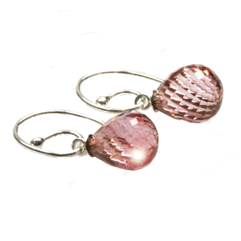 Anne Kaas Spiral Topaz Earrings