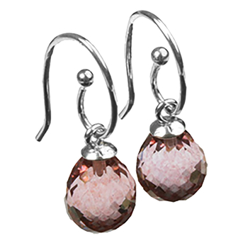 Anne Kaas Spiral Topaz Earrings