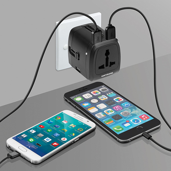 Lifetrons Ultra Power Pro 4-Port USB Travel Adaptor