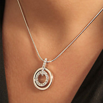 Swarovski Circle Pendant