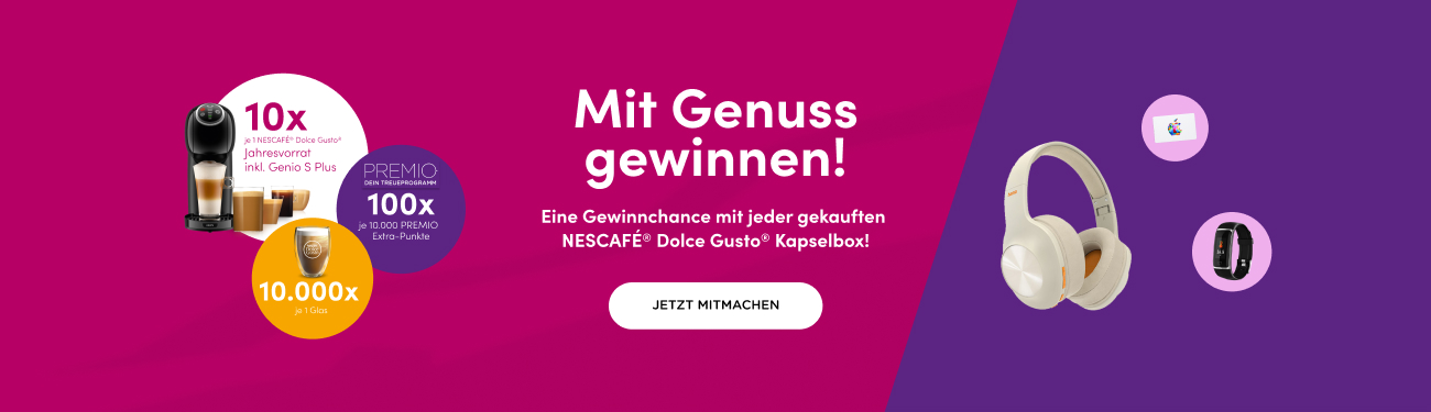 Mit Genuss gewinnen!